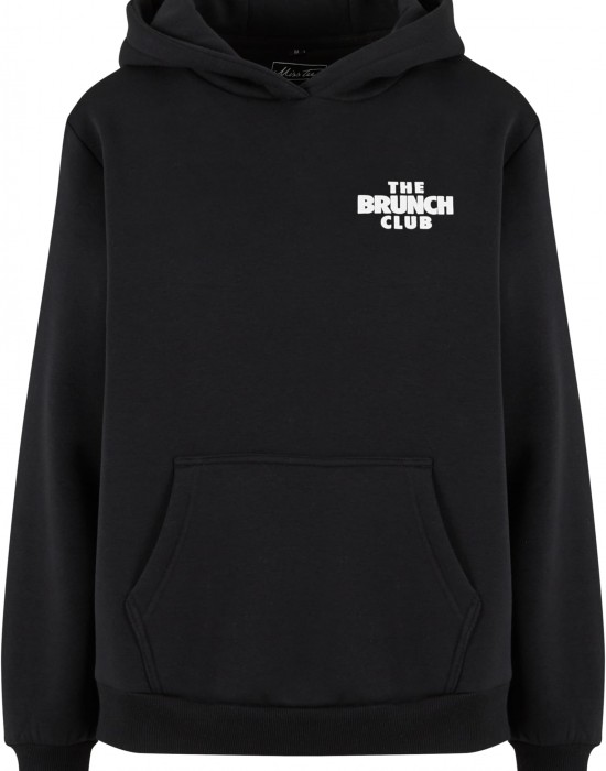 The Brunch Club Ladies Fluffy Hoody black XXL