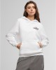 The Brunch Club Ladies Fluffy Hoody white XXL