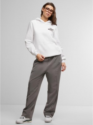 The Brunch Club Ladies Fluffy Hoody white XXL