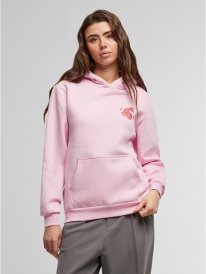 Lucky Cherry Ladies Fluffy Hoody softpink XXL