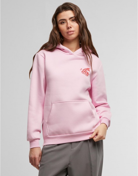 Lucky Cherry Ladies Fluffy Hoody softpink XXL
