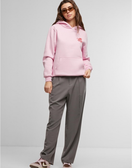 Lucky Cherry Ladies Fluffy Hoody softpink XXL