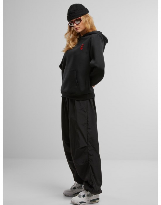 Queen Card EMB Fluffy Hoody black XXL