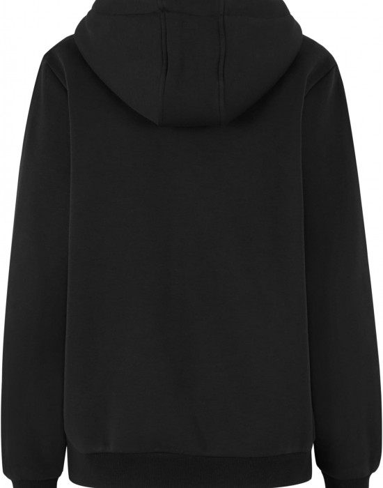 K Heart EMB Fluffy Hoody black XXL