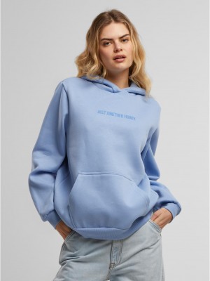 Just Another EMB Fluffy Hoody powderblue XXL