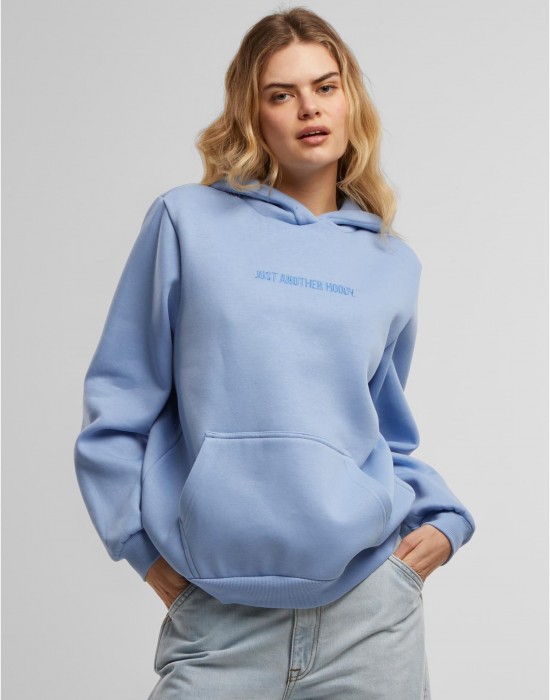 Just Another EMB Fluffy Hoody powderblue XXL