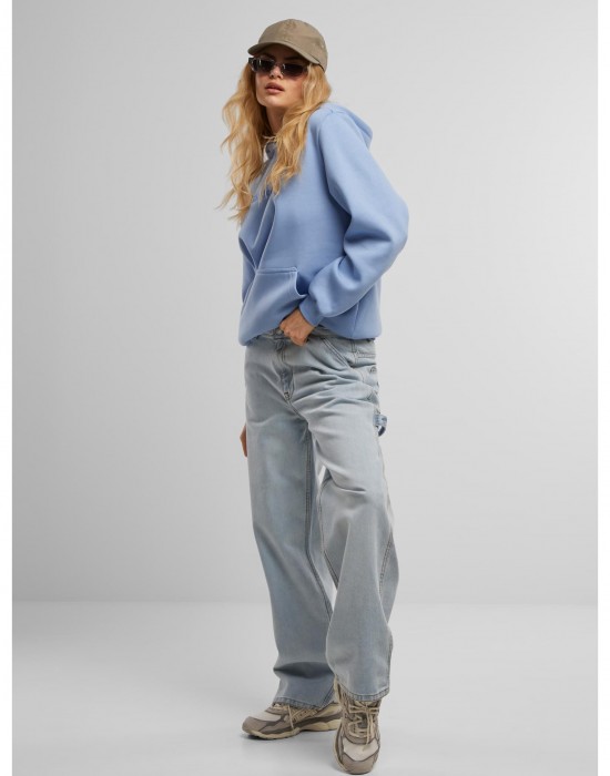 Just Another EMB Fluffy Hoody powderblue XXL