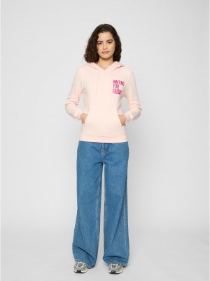 Ladies Waiting For Friday Hoody pink XXL