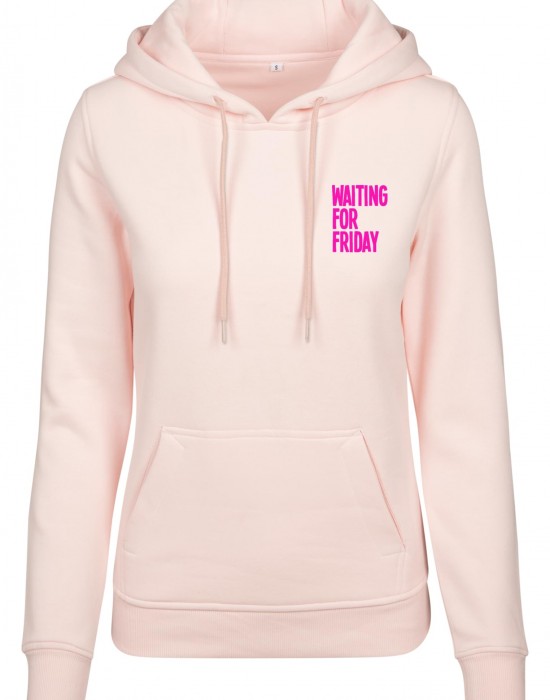 Ladies Waiting For Friday Hoody pink XXL