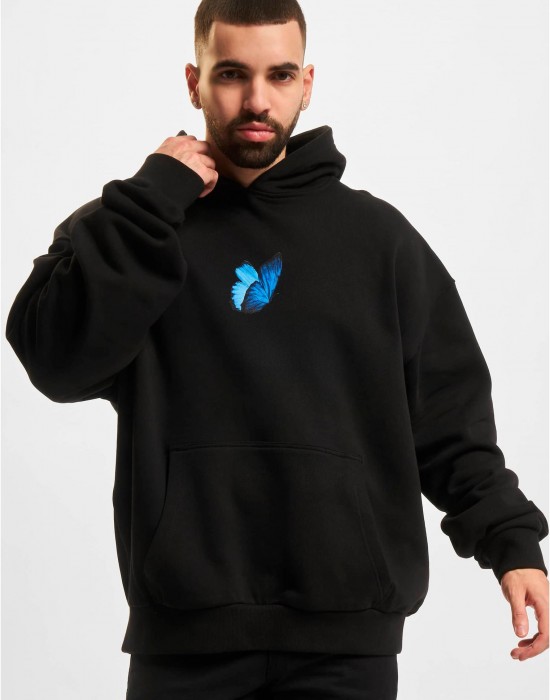Le Papillon Heavy Oversize Hoody black XXL