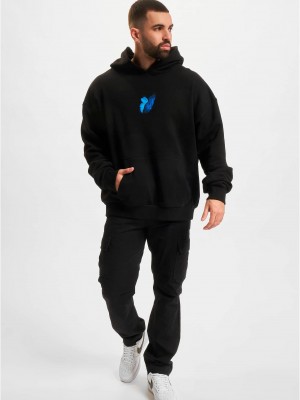 Le Papillon Heavy Oversize Hoody black XXL