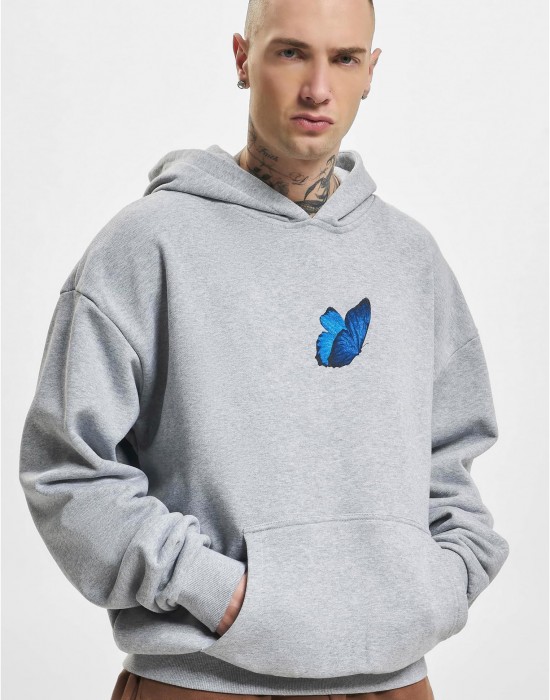 Le Papillon Heavy Oversize Hoody grey XXL Le Papillon Heavy Oversize Hoody grey XXL
