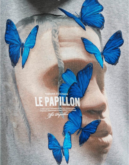 Le Papillon Heavy Oversize Hoody grey XXL Le Papillon Heavy Oversize Hoody grey XXL