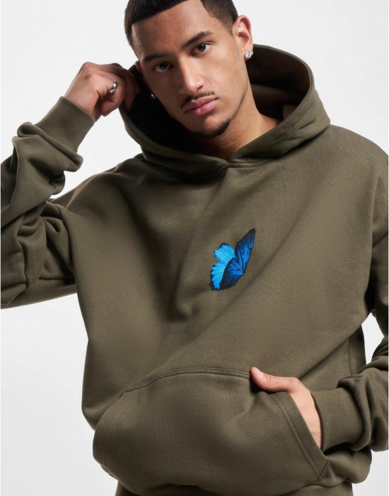 Le Papillon Heavy Oversize Hoody olive XXL Le Papillon Heavy Oversize Hoody olive XXL