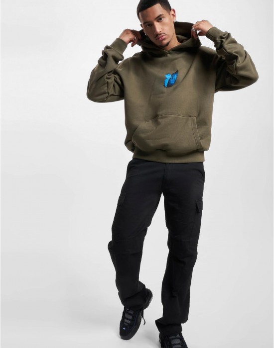 Le Papillon Heavy Oversize Hoody olive XXL Le Papillon Heavy Oversize Hoody olive XXL