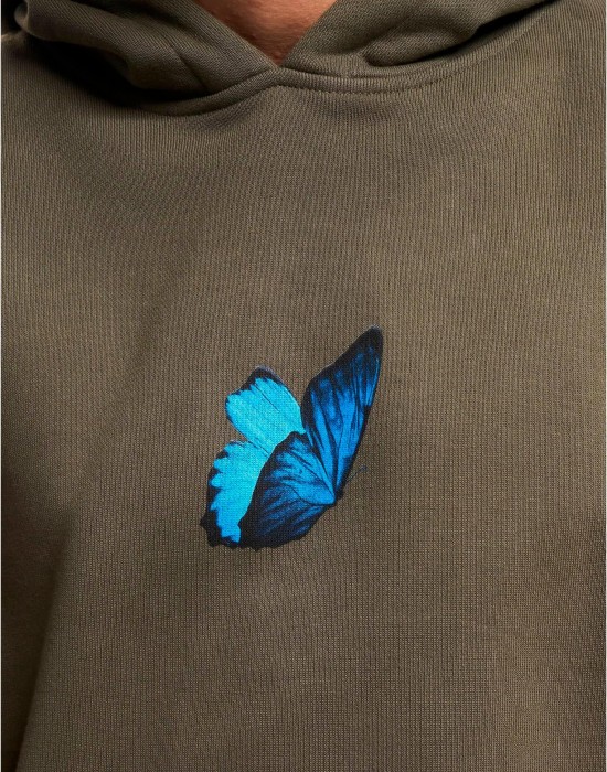 Le Papillon Heavy Oversize Hoody olive XXL Le Papillon Heavy Oversize Hoody olive XXL