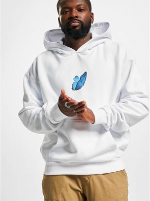 Le Papillon Heavy Oversize Hoody white XXL