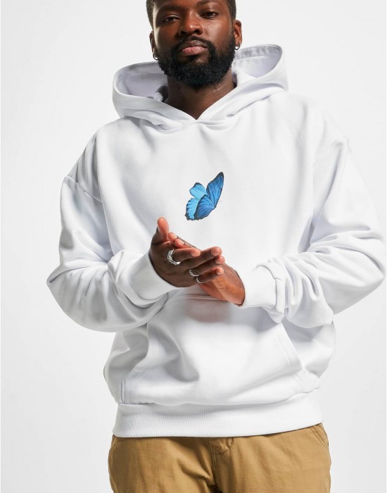 Le Papillon Heavy Oversize Hoody white XXL Le Papillon Heavy Oversize Hoody white XXL