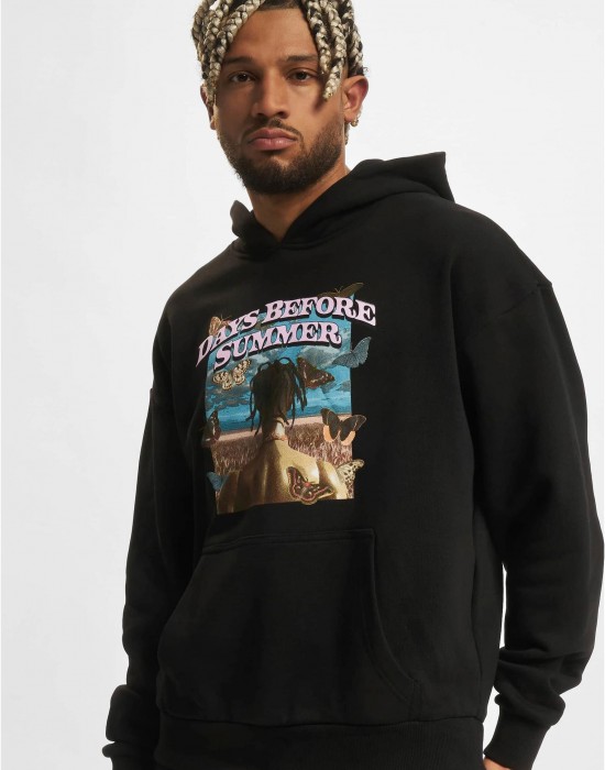 Days before Summer Oversize Hoody black XXL