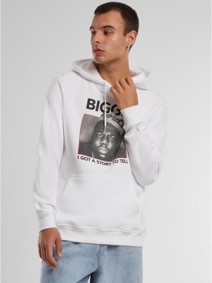 Biggie Crown Hoody white XXL