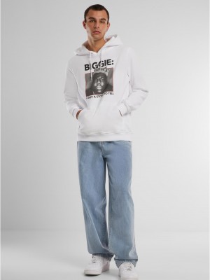 Biggie Crown Hoody white XXL