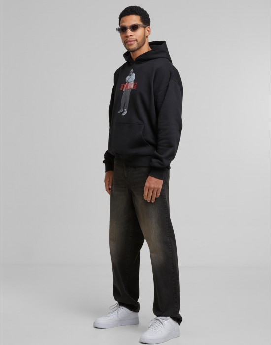 Biggie Smalls Concrete Heavy Oversize Hoody black XXL Biggie Smalls Concrete Heavy Oversize Hoody black XXL