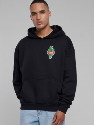Santa Monica Heavy Oversize Hoody black XXL