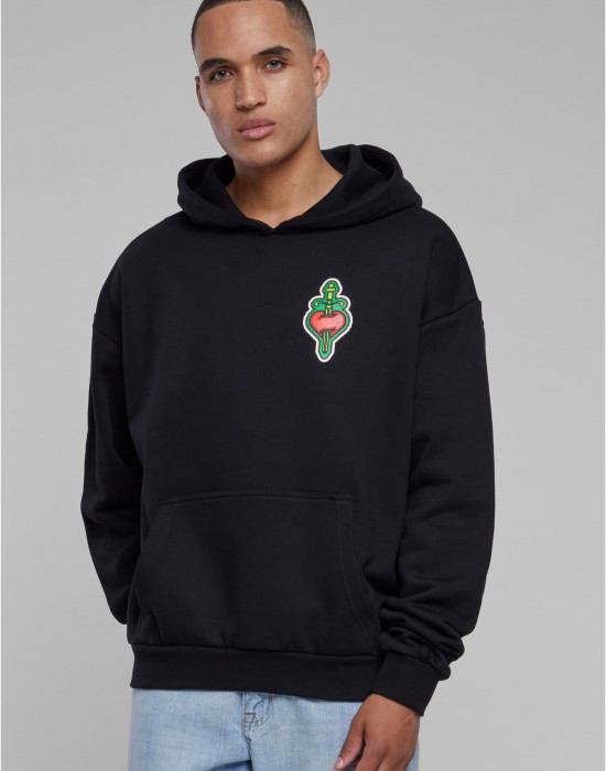 Santa Monica Heavy Oversize Hoody black XXL Santa Monica Heavy Oversize Hoody black XXL