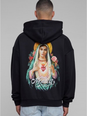 Santa Monica Heavy Oversize Hoody black XXL