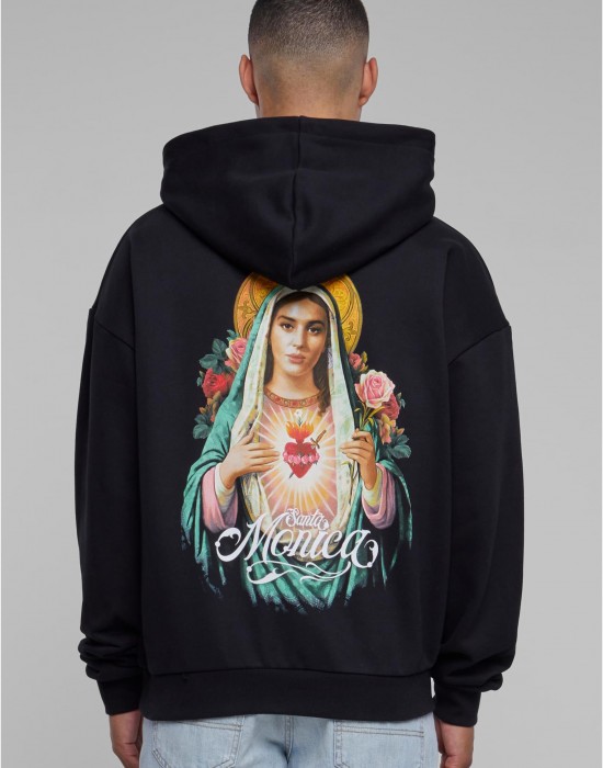 Santa Monica Heavy Oversize Hoody black XXL Santa Monica Heavy Oversize Hoody black XXL