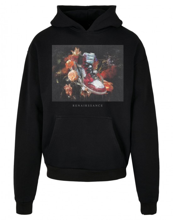 Renairssance Painting Oversize Hoodie black XXL