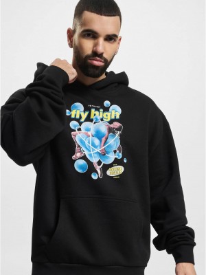 Psychadellic Heavy Oversize Hoody black XXL