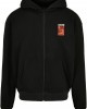 Puffer Peace Heavy Oversize Zip Hoody black XXL