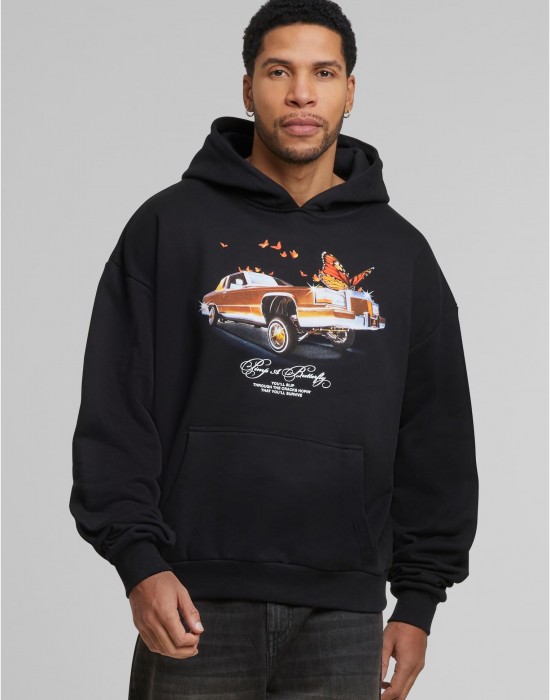 Pimp a Butterfly Heavy Oversize Hoody black XXL Pimp a Butterfly Heavy Oversize Hoody black XXL