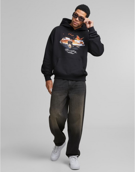 Pimp a Butterfly Heavy Oversize Hoody black XXL Pimp a Butterfly Heavy Oversize Hoody black XXL