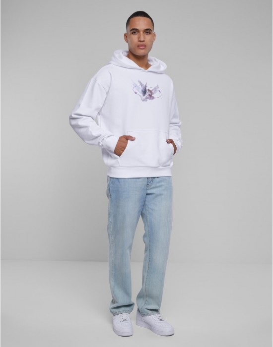 Vive La Liberte Oversize Hoody white XXL