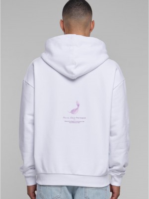 Vive La Liberte Oversize Hoody white XXL