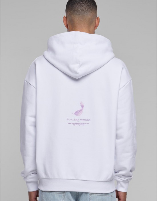 Vive La Liberte Oversize Hoody white XXL