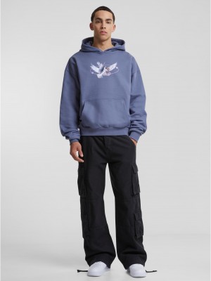 Vive La Liberte Oversize Hoody vintageblue XXL