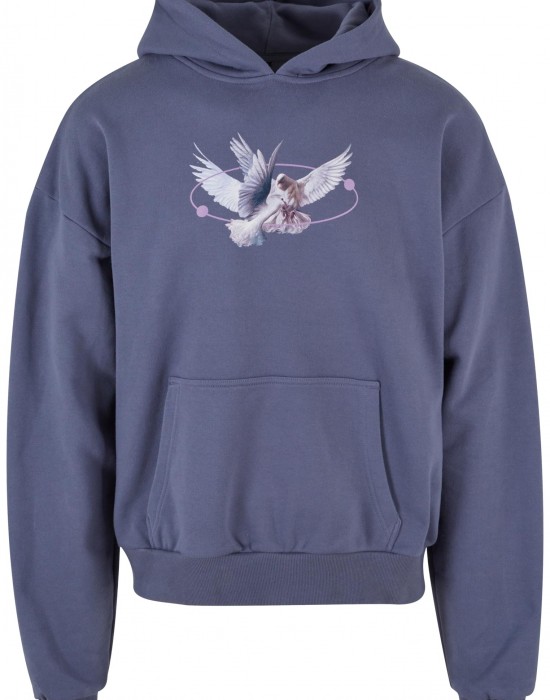 Vive La Liberte Oversize Hoody vintageblue XXL Vive La Liberte Oversize Hoody vintageblue XXL