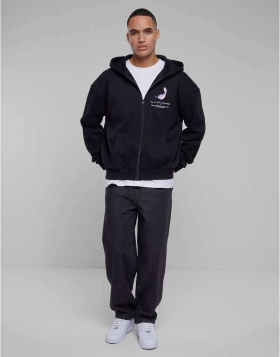 Vive La Liberte Heavy Oversize Zip Hoody black XXL