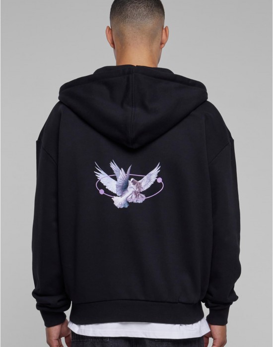 Vive La Liberte Heavy Oversize Zip Hoody black XXL
