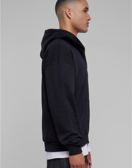 Vive La Liberte Heavy Oversize Zip Hoody black XXL
