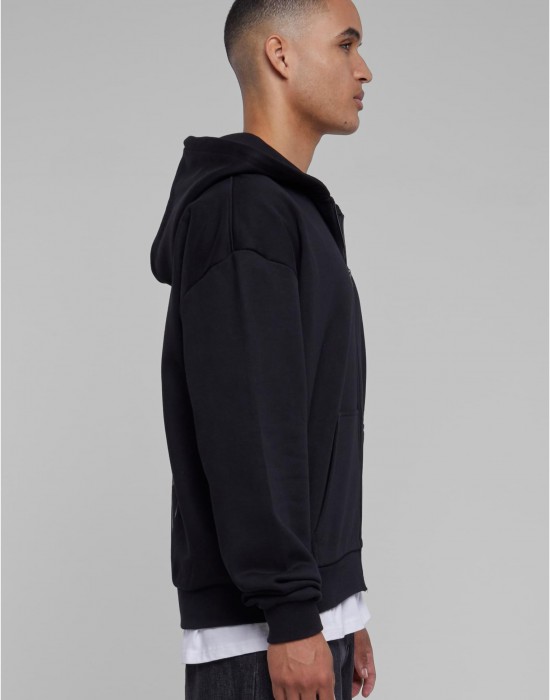 Santa Monica Heavy Oversize Zip Hoody black XXL Santa Monica Heavy Oversize Zip Hoody black XXL