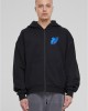 Le Papillon Heavy Oversize Zip Hoody black XXL