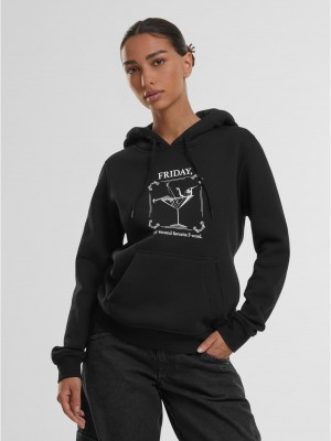 Ladies F-Word Hoody black XS