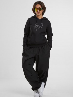 Ladies One Line Fit Hoody black XS