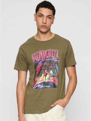 Wonderful Tee olive XXL