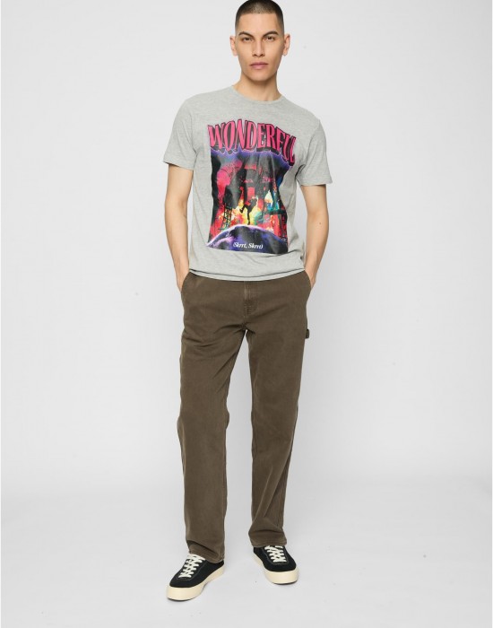 Wonderful Tee heather grey XXL Wonderful Tee heather grey XXL