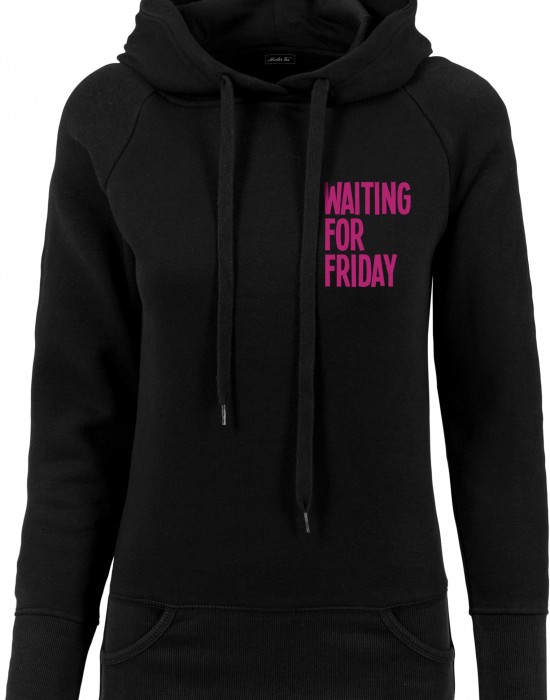 Ladies Waiting For Friday Hoody black XS